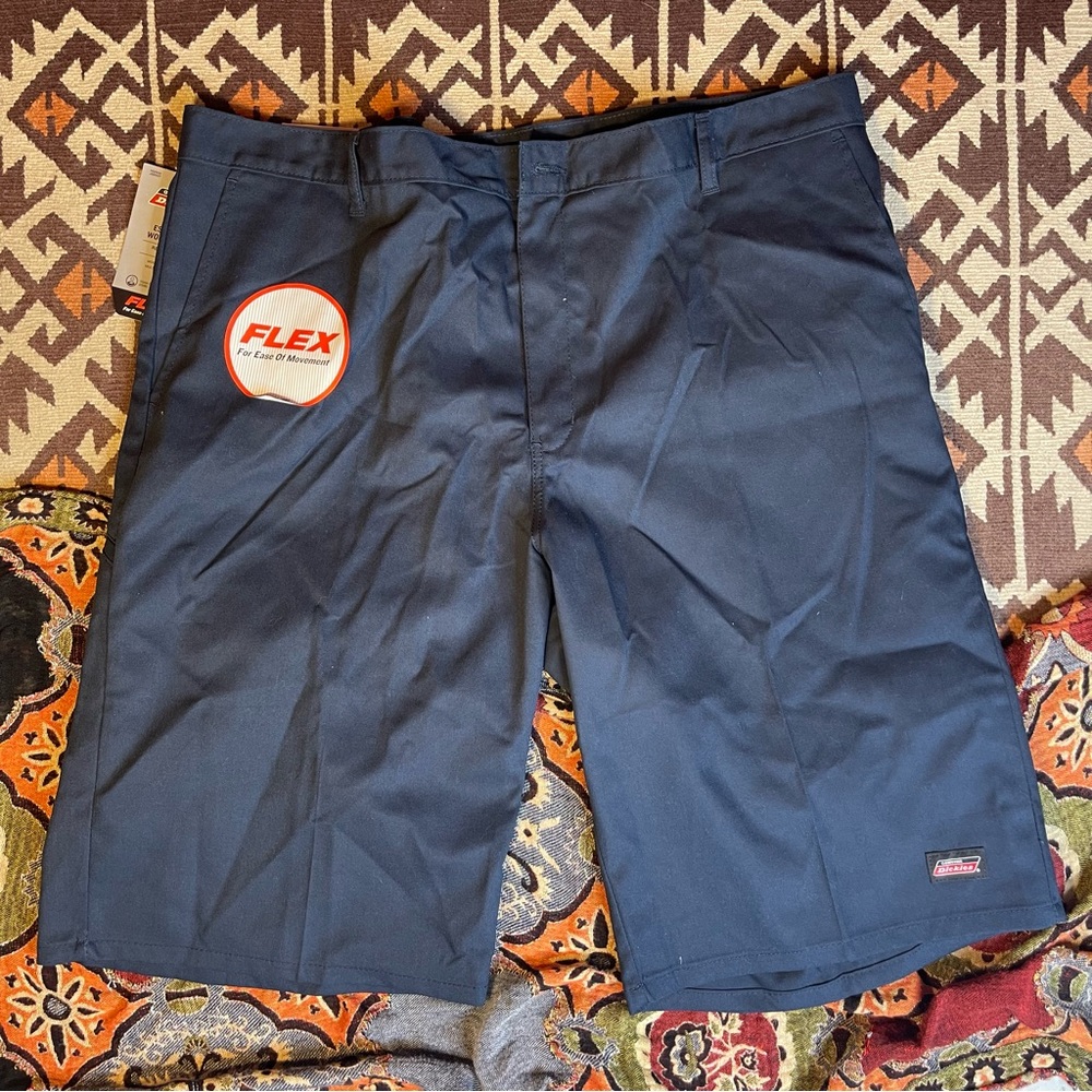 Dickies Essential Work Short Relaxed Fit Navy Size 42/13
